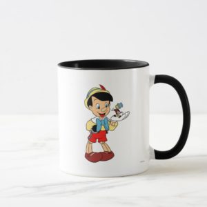 Pinocchio with Jiminy Cricket Disney Mug