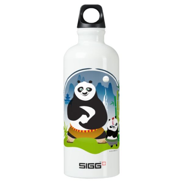 Po Ping and Bao Pose Water Bottle