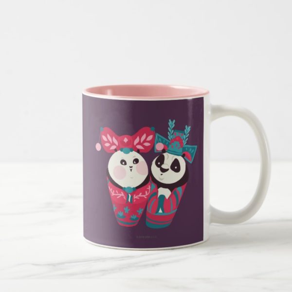 Po Ping and Mei Mei Two-Tone Coffee Mug
