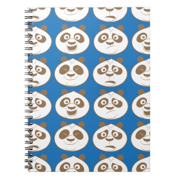 Po Ping Blue Pattern Notebook