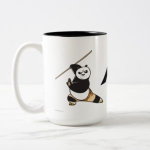 Po Ping Dragon Warrior Two-Tone Coffee Mug