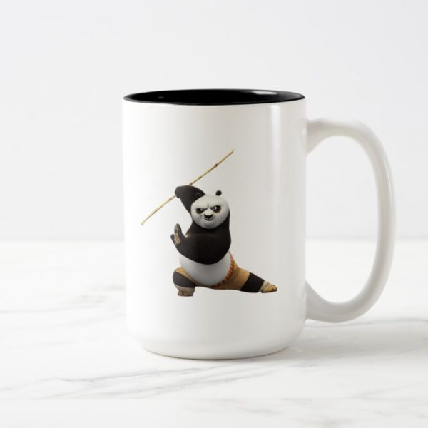 Po Ping Dragon Warrior Two-Tone Coffee Mug