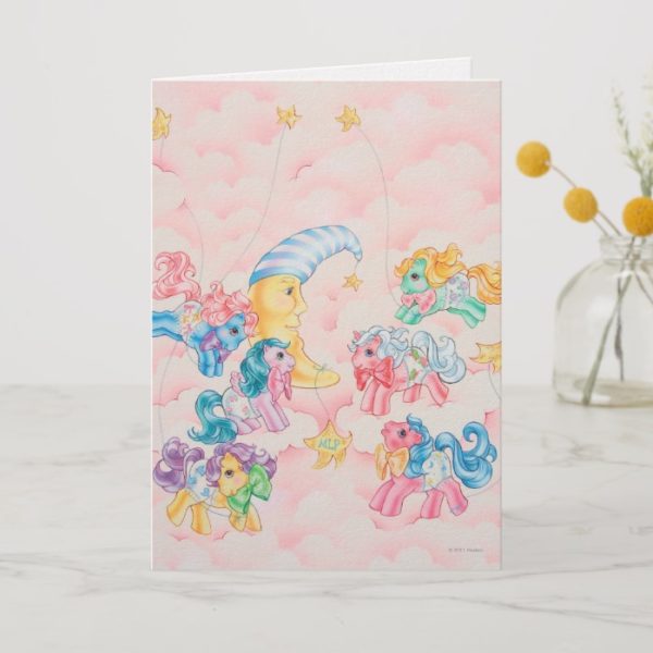 Ponies in the Clouds Card