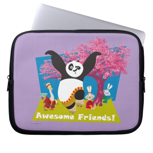 Po's Awesome Friends Computer Sleeve