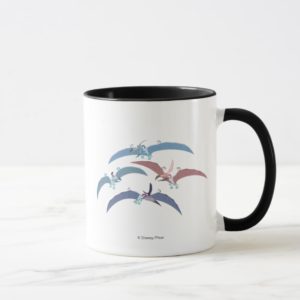 Pterodactyl Group Graphic Mug