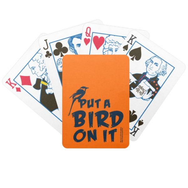 Put a Bird On It! Bicycle Playing Cards