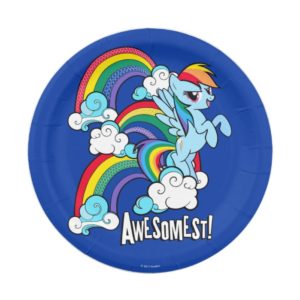 Rainbow Dash | Awesomest! Paper Plate