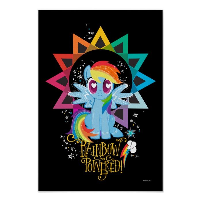 My Little Pony Posters - Rainbow Dash