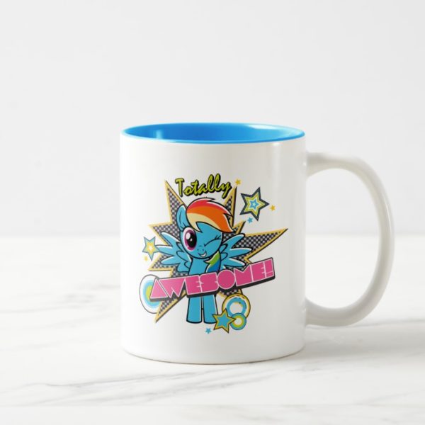 Rainbow Dash | Totally Awesome! Two-Tone Coffee Mug