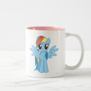 Rainbow Dash Two-Tone Coffee Mug