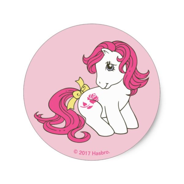Roseluck | Everyone Loves A Pony Classic Round Sticker