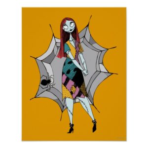 Sally in Spider Web Poster