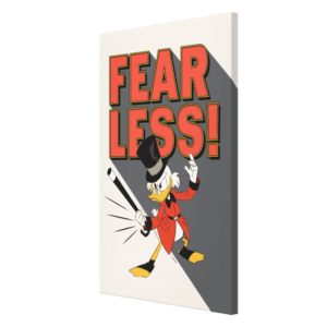Scrooge McDuck | Fearless! Canvas Print