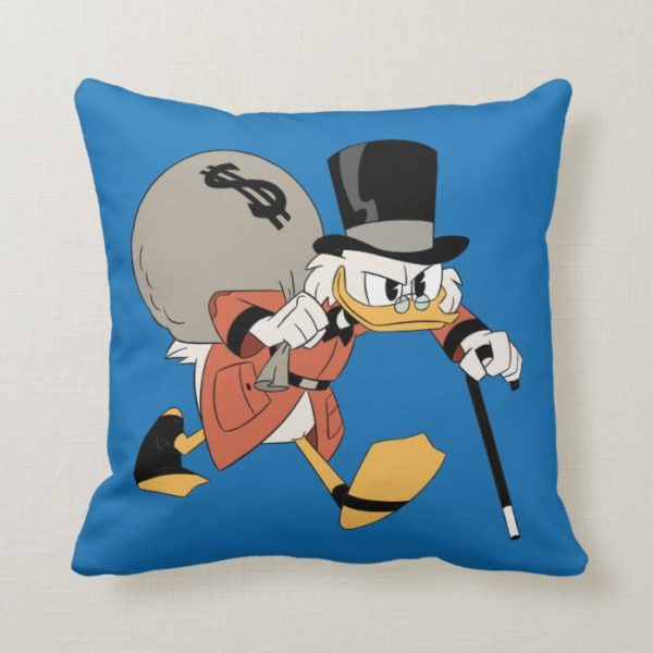 Scrooge McDuck | Find Your Fortune Throw Pillow