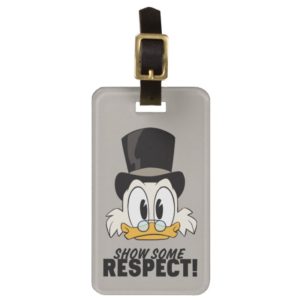 Scrooge McDuck | Show Some Respect! Bag Tag