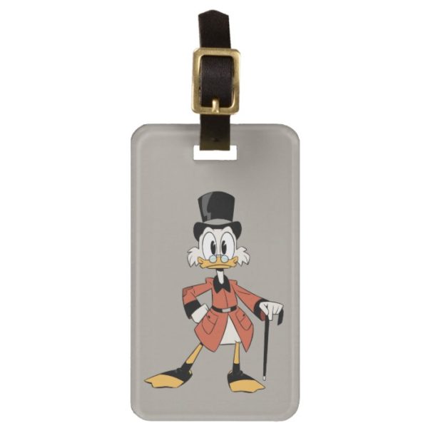 Scrooge McDuck | Work Hard Quack Hard Bag Tag