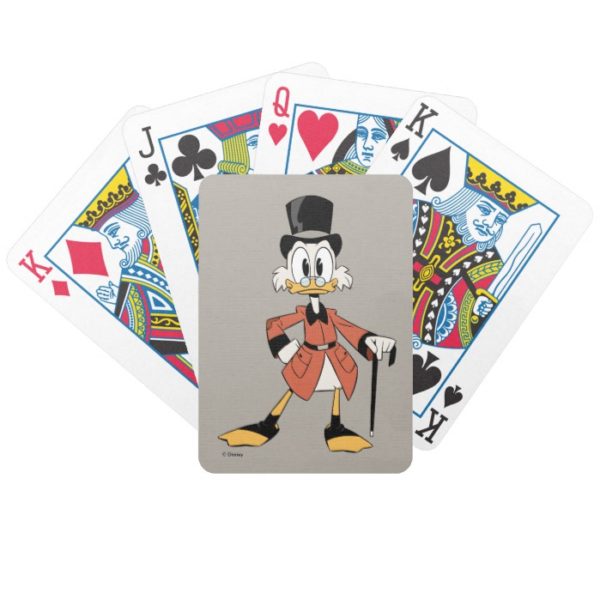 Scrooge McDuck | Work Hard Quack Hard Bicycle Playing Cards