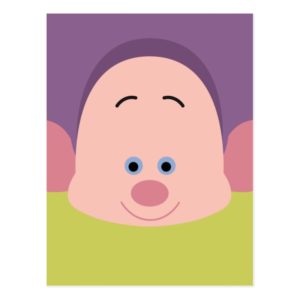 Seven Dwarfs - Dopey Character Body Postcard