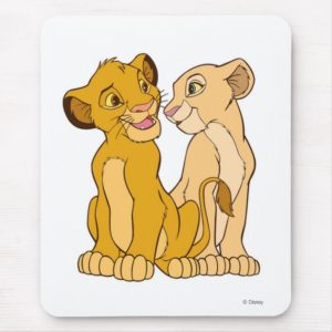 Simba and Nala Disney Mouse Pad