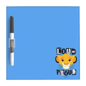 Simba | Loud And Proud Dry-Erase Board