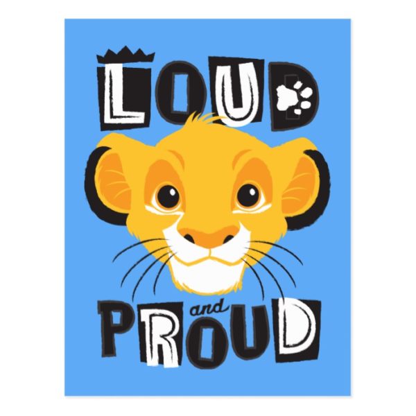Simba | Loud And Proud Postcard