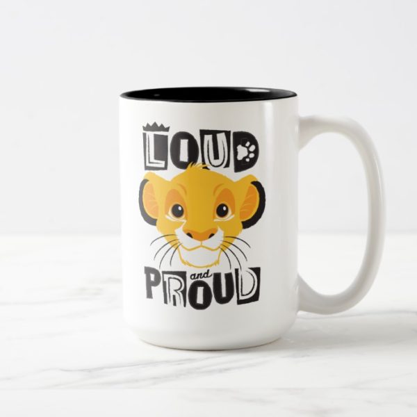 Simba | Loud And Proud Two-Tone Coffee Mug