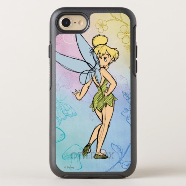 Sketch Tinker Bell 2 OtterBox iPhone Case