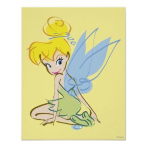 Sketch Tinker Bell 4 Poster