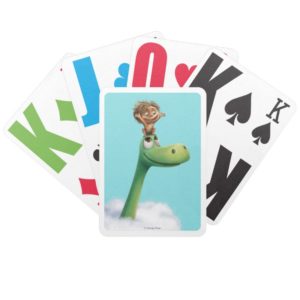 Spot And Arlo Head In Clouds Bicycle Playing Cards