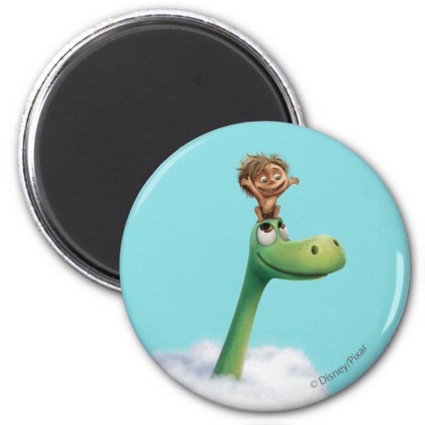 Spot And Arlo Head In Clouds Magnet