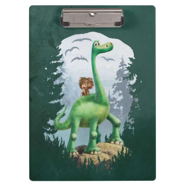 Spot And Arlo In Forest Clipboard