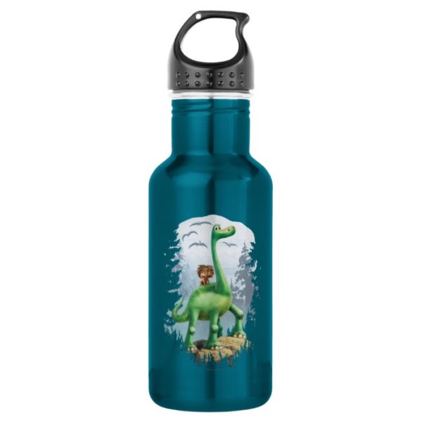 Spot And Arlo In Forest Stainless Steel Water Bottle