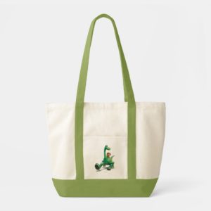 Spot And Arlo Walking Through Forest Tote Bag