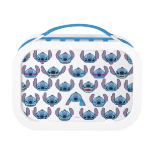 Stitch Emoji Pattern Lunch Box
