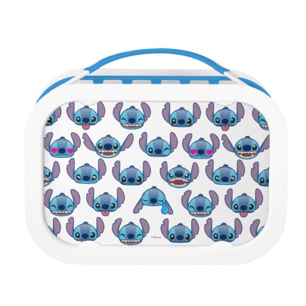 Stitch Emoji Pattern Lunch Box