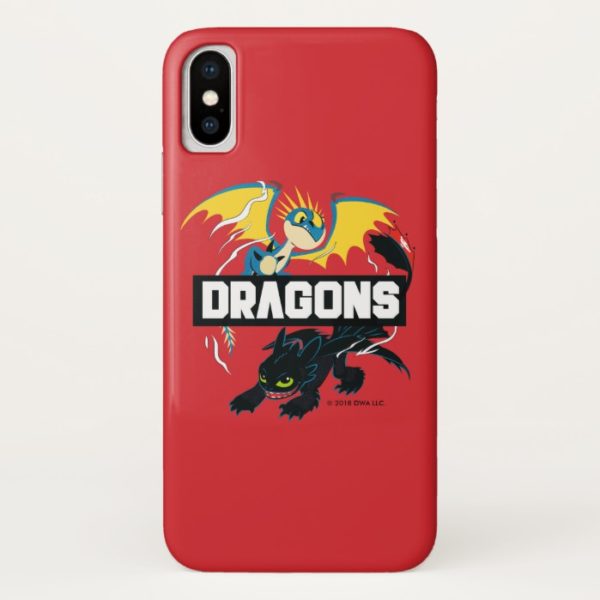 Stormfly & Toothless "Dragons" Graphic Case-Mate iPhone Case