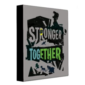 Stronger Together Lion Guard Graphic Binder
