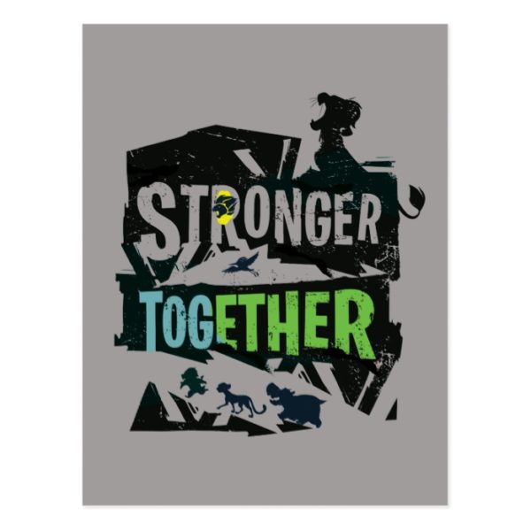 Stronger Together Lion Guard Graphic Postcard