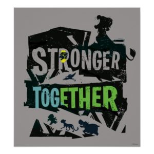 Stronger Together Lion Guard Graphic Poster