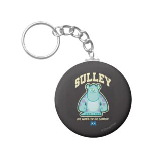 Sulley Big Monster on Campus Keychain