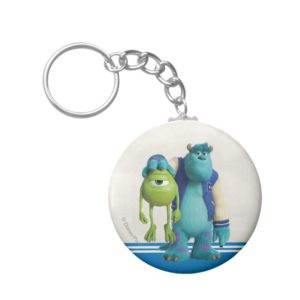 Sulley Holding Mike Keychain