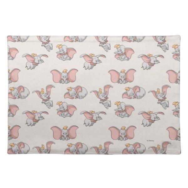 Sweet Dumbo Pattern Cloth Placemat