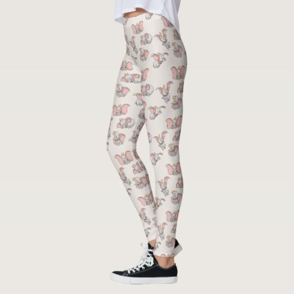 Sweet Dumbo Pattern Leggings