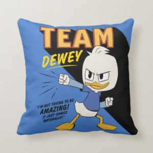 Team Dewey Throw Pillow