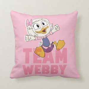 Team Webby Throw Pillow