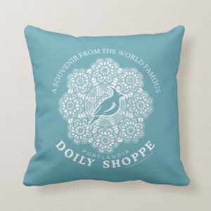 The Doily Shoppe Throw Pillow