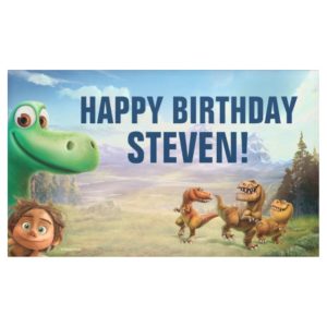 The Good Dinosaur Birthday Banner