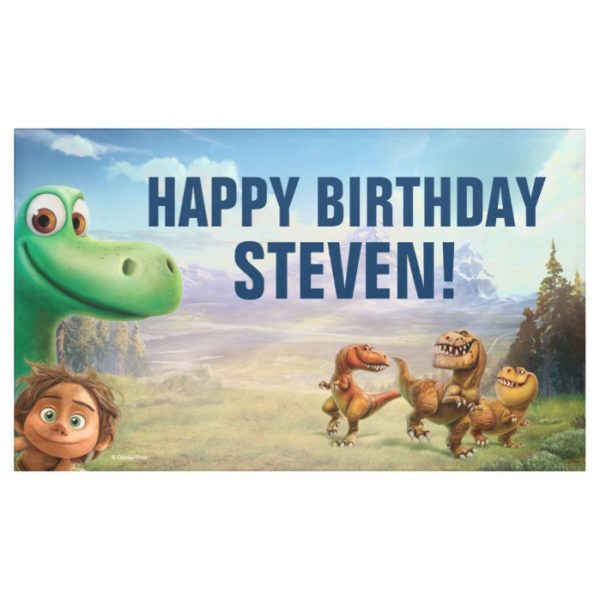 The Good Dinosaur Birthday Banner