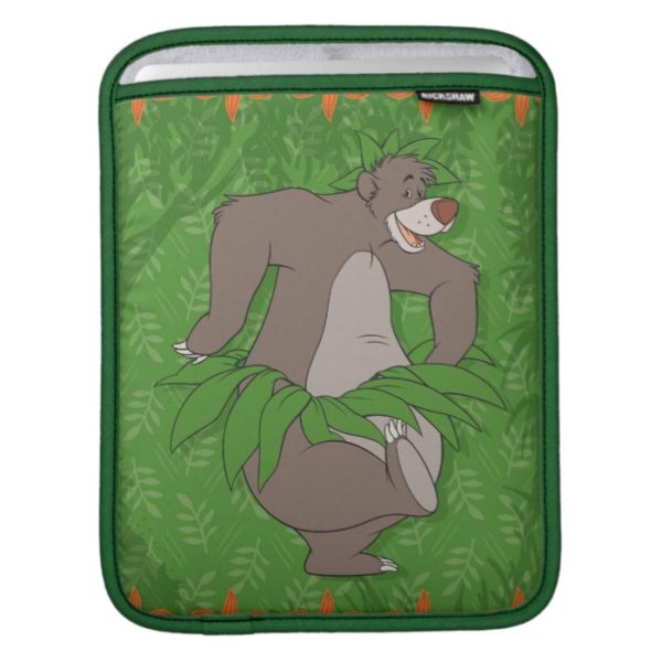The Jungle Book Baloo with Grass Skirt iPad Sleeve