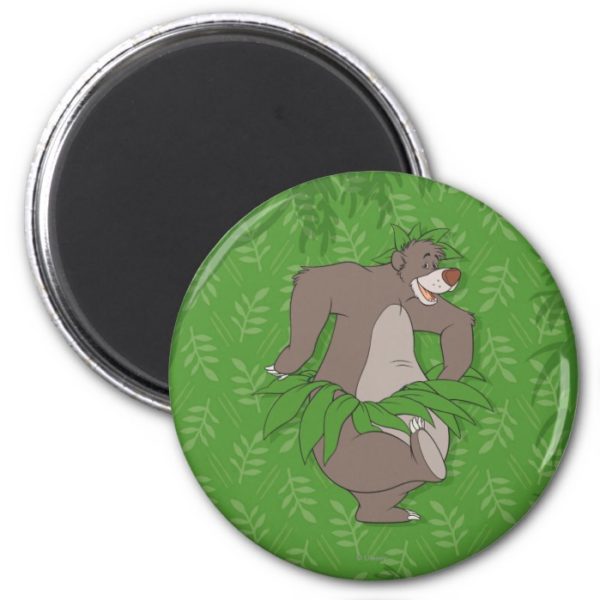 The Jungle Book Baloo with Grass Skirt Magnet
